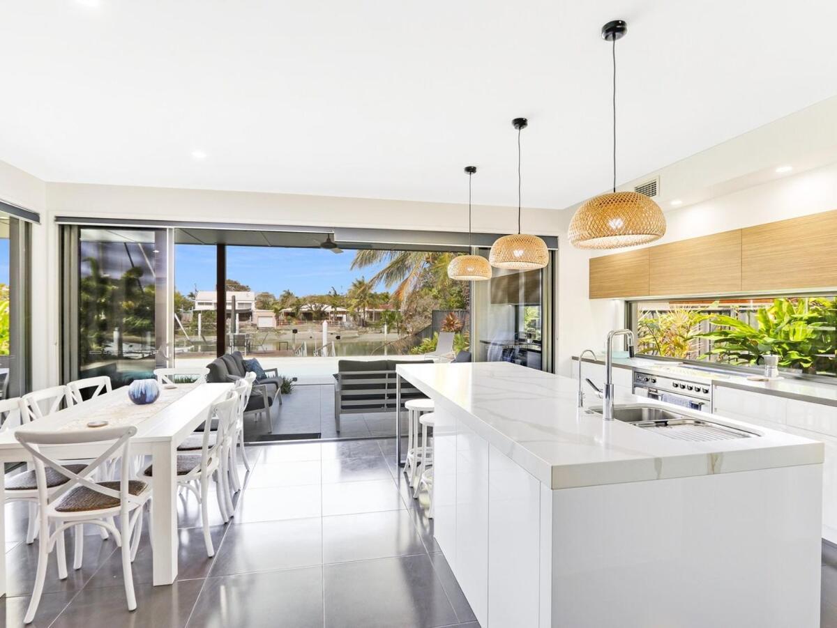 Waterfront Home Bordering Mooloolaba Buddina Kültér fotó